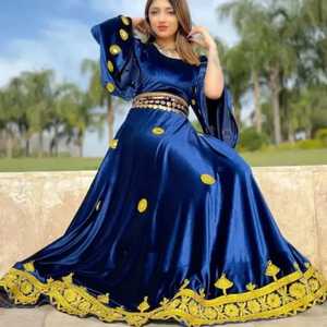 2025 nuevo diseño hecho a mano de talla grande para mujer moda Afghan Kuchi mujer calidad Premium ecológico transpirable manga larga - Product Image 4