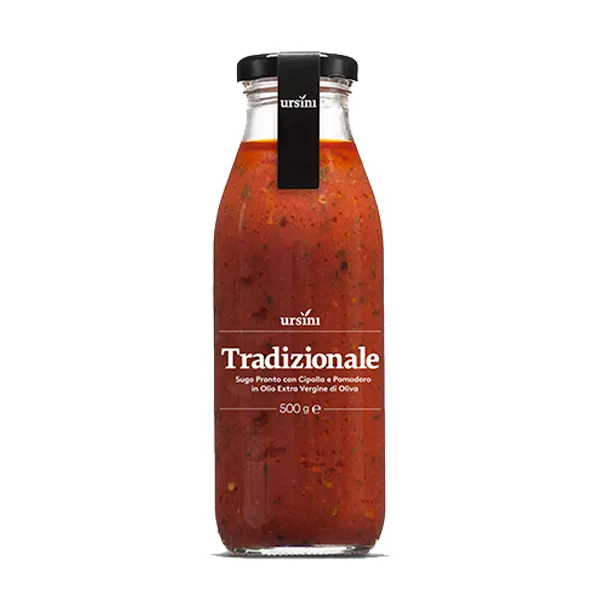 Italian Traditional pasta sauce 500 ml with Onion for cooking