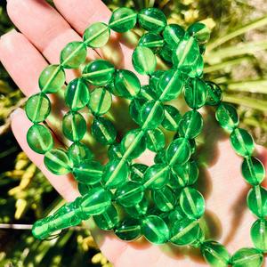 Chapelet de prière islamique en ambre de la Baltique, perles d'olivier vertes, chapelet de prière islamique en cristal vert pour musulmans, Tasbih religieux - Product Image 3