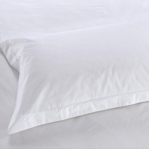 Vente en gros de draps de lit en satin de coton 100% personnalisés ensemble de literie pour hôtel de haute qualité King Size motif solide imprimé bambou rempli de soie - Product Image 3