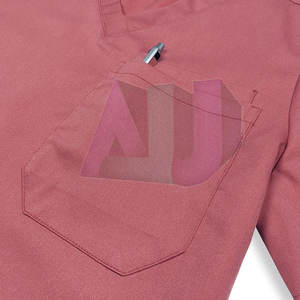 ชุดสครับพยาบาลผ้าฝ้ายสำหรับผู้หญิง ทนทาน น้ำหนักเบา เป็นมิตรกับสิ่งแวดล้อม ดีไซน์ยืดหยุ่น เหมาะสำหรับใช้ในโรงพยาบาล - Product Image 3