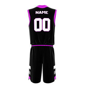 Ensembles d'uniformes de basketball unisexes sans manches pour l'été, grandes tailles, séchage rapide, respirants, impression de logo personnalisée, 100% polyester, anti-UV, 220g - Product Image 4