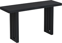 Table console contemporaine de luxe en fer et verre SWT pour hôtel, appartement, salon, décoration intérieure