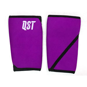 High Strength Nylon & Cotton Breathable Thick <b>Knee</b> Support Sleeves Anti-Slip Weightlifting <b>Knee</b> <b>Wraps</b> for Cross Training - Product Image 4