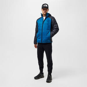 Veste matelassée imperméable chaude pour homme, hiver, impression de logo personnalisée, doudoune, veste à capuche coupe-vent, streetwear - Product Image 2