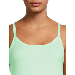 Hot Selling Women's SS Tank <b>Top</b> New Arrival Breathable 89% Polyester Knit Jersey Fashion Strap Workout <b>Top</b> Popar Sport/Fitness - Product Image 2