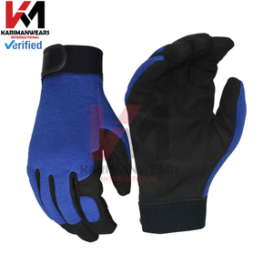Guantes de cuero para mujer de invierno, guantes negros de piel de oveja con pantalla táctil, guantes suaves y cálidos para conducir y andar en bicicleta, protección contra el frío - Product Image 6