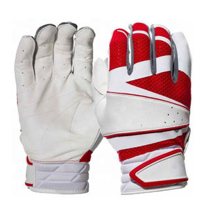 Gants de frappeur de baseball Logo personnalisé Conception unisexe en cuir Première base Imperméable Doigt complet Gants de gros Prix raisonnable - Product Image 3