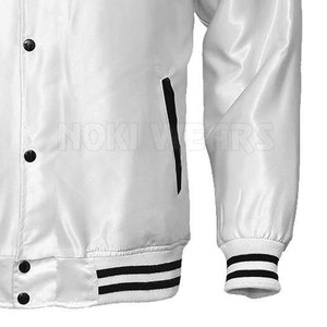 Design Your Own Product Satin Letterman <b>Jacket</b> <b>Waterproof</b> Casual Wear Satin Letterman Winter <b>Jacket</b> - Product Image 4