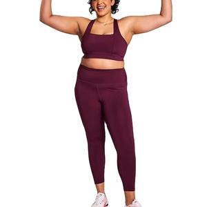 Sujetadores deportivos sin costuras de alto impacto para mujer, con espalda cruzada y ajustables, tallas grandes, venta al por mayor 2026 - Product Image 2