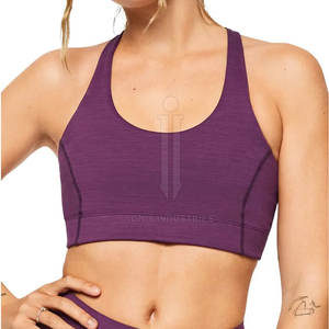 Sujetador deportivo de mujer al por mayor superventas último diseño Sujetador deportivo de mujer sostenible Sujetador deportivo de mujer - Product Image 1