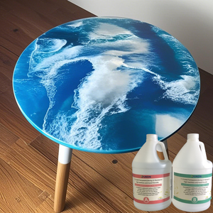 Résine époxy en gros pour bois, résine époxy transparente comme du cristal pour tables - Product Image 6
