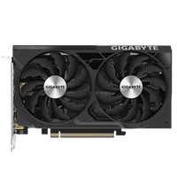 Carte graphique de jeu pour ordinateur de bureau Gigabyte RTX 4060TI 8G OC Windforce PCI Express 2x Fan d'occasion, 4352 cœurs CUDA, 18 Gbps GDDR6
