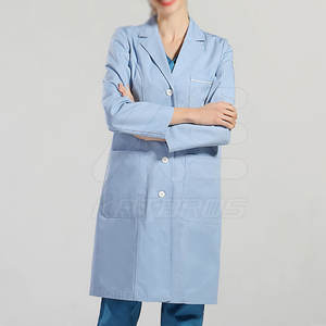 เสื้อโค้ทสำหรับห้องปฏิบัติการเสื้อโค้ทสครับขนาดและสีที่กำหนดเองได้สำหรับใช้กลางแจ้งสินค้าออกใหม่ - Product Image 2