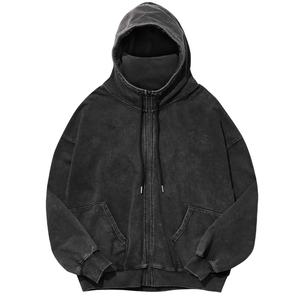 Sweat-shirts à capuche grande taille pour hommes, en coton mélangé, délavé à l'acide, imprimés numériquement, prix de gros, best-seller - Product Image 5