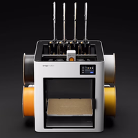Impresora 3D Snap Maker U1 de Gran Formato, Impresora 3D FDM con Nivelación Automática, Impresora de Escritorio USB