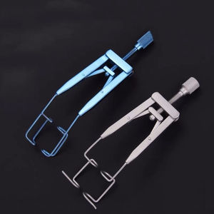 Tornillo Espéculo ajustable Estilo Kratz Instrumentos quirúrgicos Instrumento quirúrgico oftálmico CE Espéculo ocular Capsulorrexis Fórceps - Product Image 2