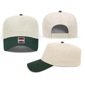 Gorra de Béisbol Personalizada con Logotipo Bordado en 3D, 5 Paneles, Perfil Medio, Dos Tonos, con Logotipo Bordado en Chenilla, Unisex - Product Image 3