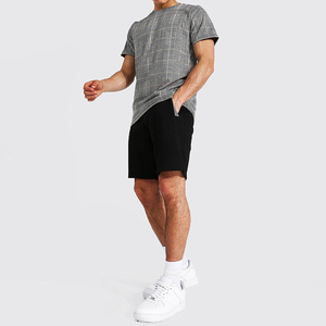 Ensemble de t-shirts et shorts personnalisés à prix de gros pour hommes à prix réduit Ensemble de deux shorts de jogging pour hommes ensemble 2 pièces pour été - Product Image 1
