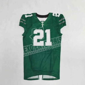 Camiseta de fútbol americano con logotipo personalizado del fabricante de Pakistán ligera con mangas cortas camiseta de fútbol sublimada - Product Image 4