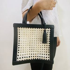 Sac en cuir véritable fait main de haute qualité au prix le plus bas/sac en rotin vintage/sac en rotin bali - Product Image 4