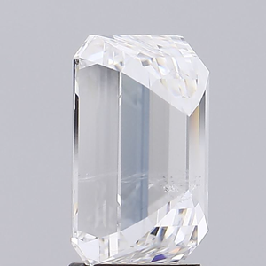 Diamante Cultivado en Laboratorio, Corte Esmeralda, 4.6 Ct, Color F, Claridad SI1, Perforado con Láser, Certificado IGI para Joyería - Product Image 6