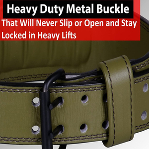 เข็มขัดยกน้ำหนักเข็มขัดออกกำลังกายในยิมเข็มขัดพยุงหลังสำหรับฝึกกล้ามเนื้อ - Product Image 4