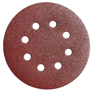 Dischi Abrasivi di Ricambio con Velcro 125 mm con Fori Grana 40 (Confezione da 10 Pezzi) - Product Image 1