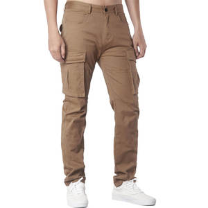 Pantalones Cargo Clásicos de Buena Calidad para Hombre, Tela de Algodón, Múltiples Bolsillos, Pantalones de Moda para Exteriores para Hombre - Product Image 3