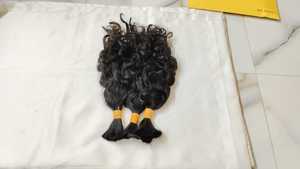 Paquets de cheveux en vrac Remy du sud de l'Inde donneur unique 100% cheveux humains bruts non transformés usine et vendeur de cheveux humains de Chennai - Product Image 5