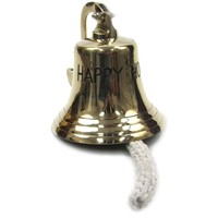 Nouveau 2025 Décoration En Laiton Antique Navire Cloche En Gros Fabricant Nautique En Laiton Navire Cloche Fabricant et Exportateur