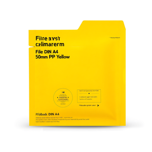 <b>File</b> <b>Folder</b> DIN <b>A4</b> 50mm PP Yellow - Product Image 2