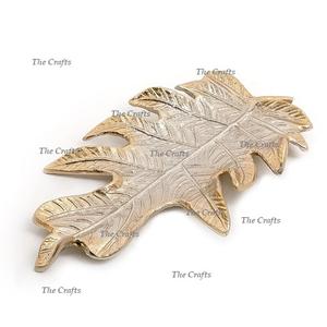 Bandeja de plato de hoja de aluminio con plato de hoja de aperitivos de Calidad exclusiva y para accesorios de mesa - Product Image 1