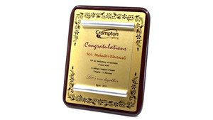 Plaque de rouleau doré de qualité supérieure Médailles et plaques de trophées en métal de qualité supérieure de l'exportateur indien pour les cadeaux en vrac - Product Image 4