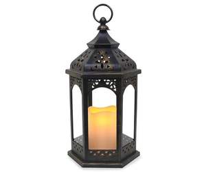 โคมไฟโลหะโมร็อกโกพร้อมงานศิลปะที่สวยงามและบรรยากาศแบบโมร็อกโก - Product Image 4