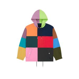 Colorplay Chaqueta con capucha para hombre/mujer Diseño de bloque de color vibrante de moda para ropa informal Estilo callejero Actividades al aire libre en invierno - Product Image 3