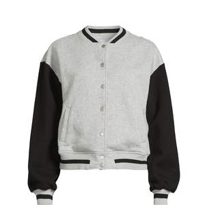 Chaquetas de Béisbol Bordadas para Hombre, Chaquetas Universitarias Extra Grandes con Letras Bordadas para Hombre - Product Image 5