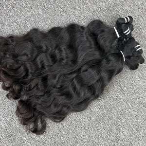 Vague naturelle de meilleure qualité dans les cheveux de trame, cheveux humains 100%, cheveux bruts cambodgiens un donneur - Product Image 5