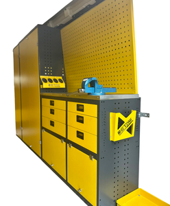 High Quality DETAY OEM Modular <b>Van</b> <b>Shelving</b> Racking Tool Cabinets Vehicle Storage Metal Material Electrostatic Powder Coat - Product Image 1