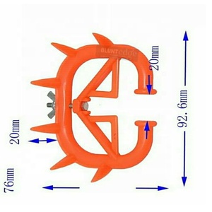 Vente en gros Outil vétérinaire anti-succion du lait pour veau Pieds en plastique pour l'élevage des bovins Vache Mouton - Product Image 3