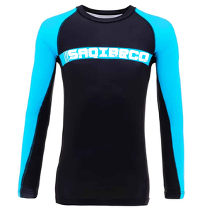 Purple Printed Rash Guard, Best Design Custom Gear, Long Sleeves Rash Guard, MMA Rash Guard & <b>Grappling</b> Gear for Jiu Jitsu - Product Image 5