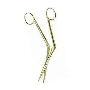 Ciseaux dentaires chirurgicaux Ciseaux nasaux Heyman Ciseaux nasaux incurvés en acier inoxydable Supercut pour la chirurgie - Product Image 4