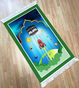 Alfombra de oración infantil de alta calidad hecha en Turquía - Product Image 1