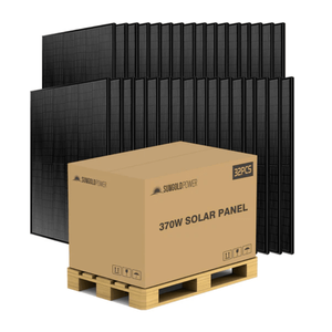 Sungold Power 370W พาเลทแผงโซลาร์เซลล์ PERC สีดำโมโน (32แผง) | UL61730 | แผงโซลาร์เซลล์ครึ่งเซลล์โมโน PERC | 12ปี - Product Image 2