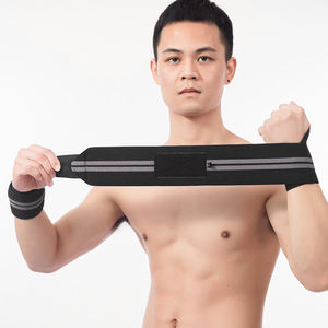 Sport Elastic Waterproof Fitness Running Sweat Thumb Adjustable <b>Wrist</b> Sweatbands Wristband For Men - Product Image 6