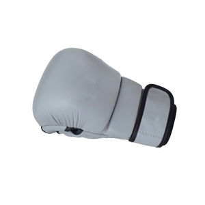 Guantes de Boxeo de Piel Sintética Laminada Blanca de Secado Rápido con Correa de Muñeca Ajustable de Calidad, Antideslizantes, Personalizables e Impermeables - Product Image 1