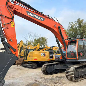 Excavatrice hydraulique de grande taille Doosan 345 34,7 tonnes d'occasion de haute qualité, moteur Cummins 232000W, pompe hydraulique - Product Image 5