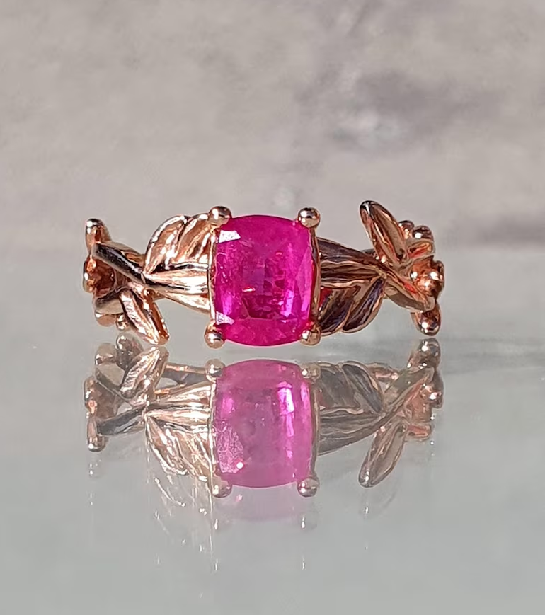 กุหลาบทอง14K