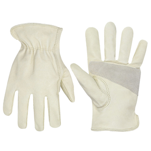 Gants de conducteur en cuir d'hiver isolés Gants de conducteur en cuir pour temps froid doublés de thinsulate imperméables et coupe-vent pour hommes - Product Image 1