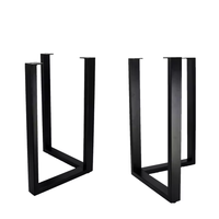 Pieds de table en acier, style industriel moderne, pour restaurant, bureau, meubles, banc, café, salle à manger, salon, chambre, extérieur, cuisine
